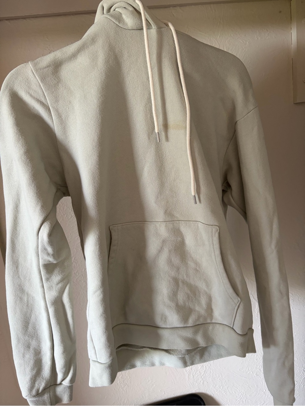 John Elliott Sage Green Pullover Hoodie